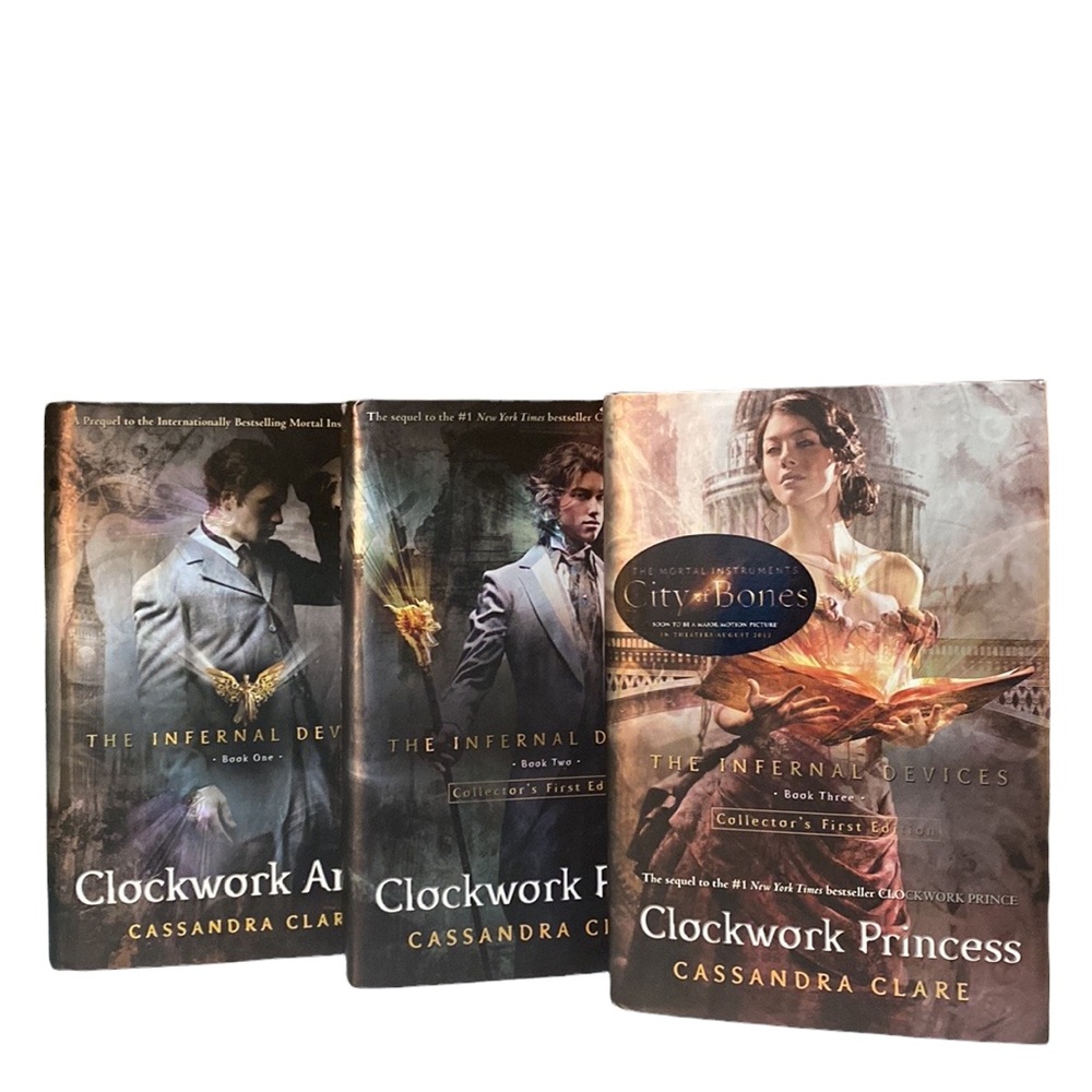 Set of 3 Cassandra Clare Collector’s 1st Edition The Infernal Devices Books